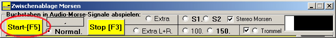 Zwischen-Ablage-Morsen [F7].